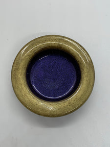 Purple and Gold Ring Dish