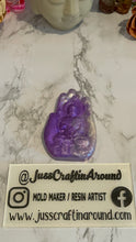 Load image into Gallery viewer, Purple Swirl Buddha Hand
