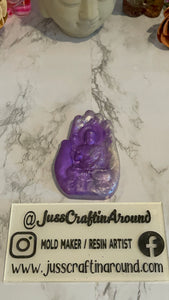 Purple Swirl Buddha Hand