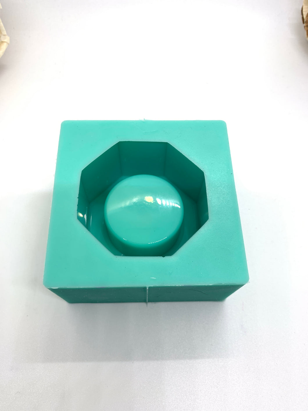 Octagon Crystal Ring Dish Mold