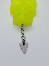 Load image into Gallery viewer, Yellow Skull Rear View Mirror Charm