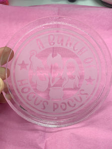 Hocus Pocus Coaster/Mini Tray Silicone Mold