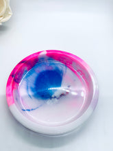 Load image into Gallery viewer, Pink, Blue and Purple Swirl Crystal Dish