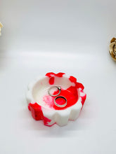 Load image into Gallery viewer, Red and White Crystal Votive