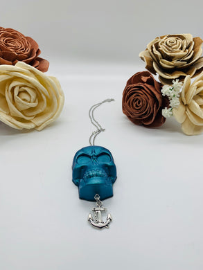 Metallic Green Rear View Mirror Charm