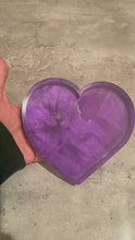 Load image into Gallery viewer, Blowing Hearts Standing Heart Silicone Mold