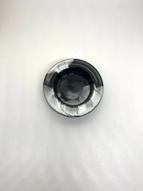 Black and Silver Votive Holder
