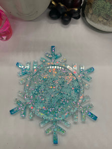 Snow Queen Snowflake Candle Holder