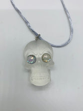 Load image into Gallery viewer, Crystal Skull Rear View Mirror Charm