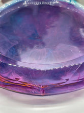 Load image into Gallery viewer, Blue/Purple Swirl Large Crystal Dish