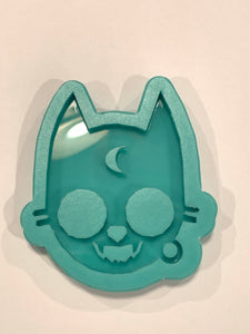 Witchy Kitty Self Defense Silicone Mold