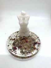 Load image into Gallery viewer, White Goddess Jewelry Dish