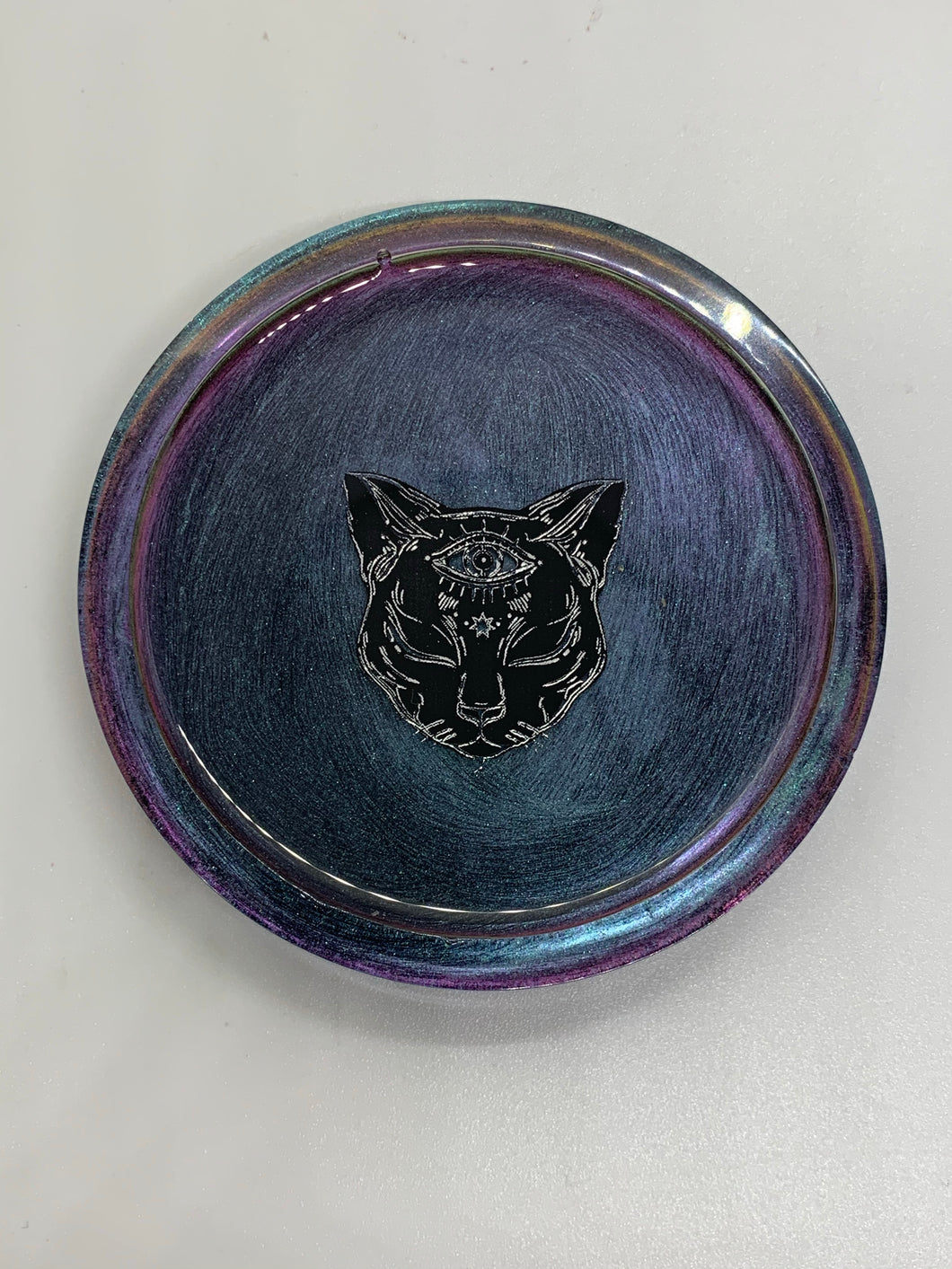Mystical Kitty Trinket Dish