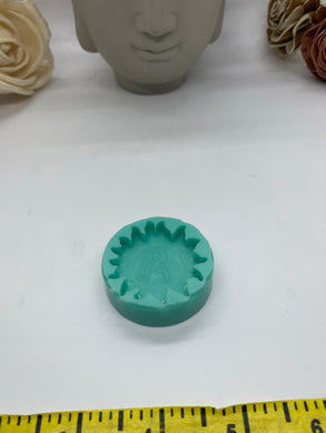 1.5 inch Etched Sun Silicone Mold