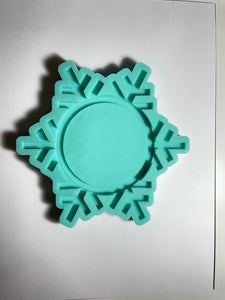 3 Inch Candle Snowflake Silicone Mold