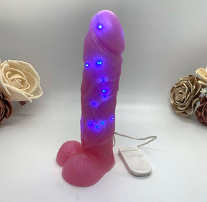 Pink  LED Penis