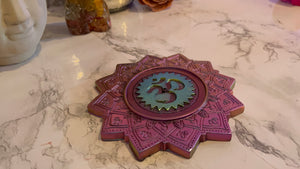 Mandala Plate Incense Burner