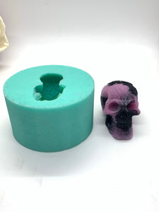 2 inch Detailed Skull Silicone Mold #1
