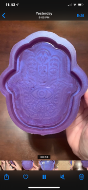 Hamsa Tray Silicone Mold