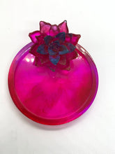 Load image into Gallery viewer, Magenta Succulent Ring Dish