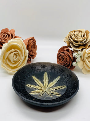 Cannabis Trinket Dish