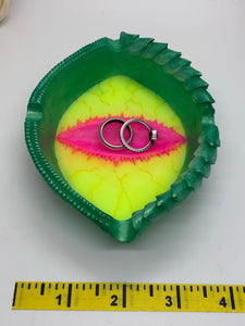 Neon Dragon Eye Dish