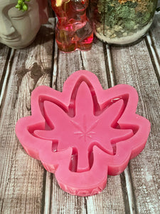 Pot  Leaf Shaped Ashtray Silicone Mold