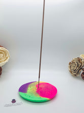 Load image into Gallery viewer, Neon Explosion Mandala Incense Burner