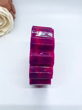 Load image into Gallery viewer, Pink and Purple Swirl Crystal Dish