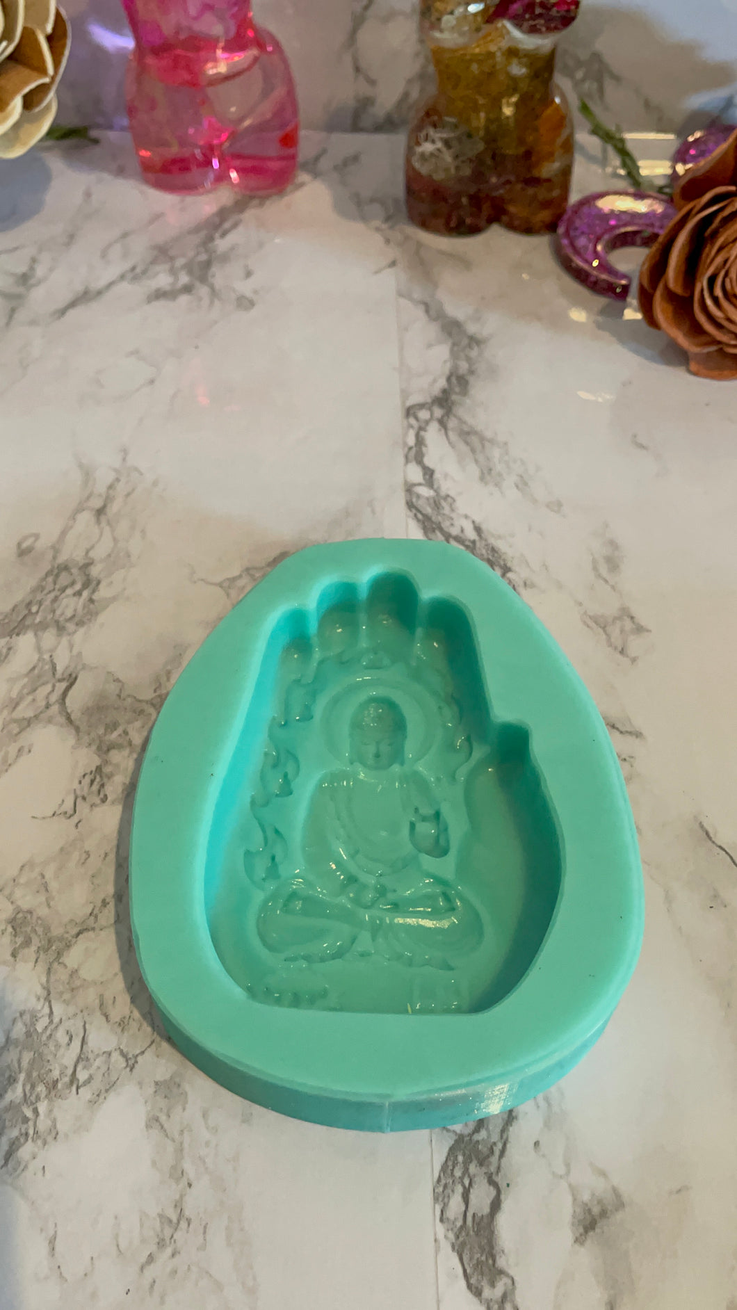 Buddha Hand Statue Silicone Mold