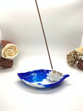 Load image into Gallery viewer, Lotus &amp; Leaf Dish/Incense Burner