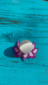 Lotus Flower Sphere Stand  Mold