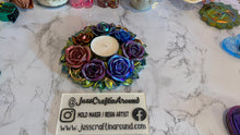 Load image into Gallery viewer, Roses Tea Light/Sphere Holder Silicone Mold