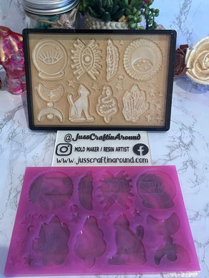 Pagan Pallette Silicone Mold #4