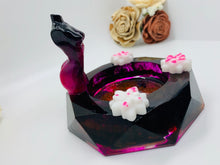 Load image into Gallery viewer, Magenta Moon Goddess Jewelry Dish