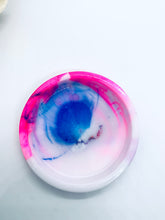 Load image into Gallery viewer, Pink, Blue and Purple Swirl Crystal Dish