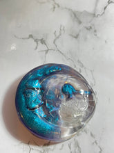 Load image into Gallery viewer, Moon and Skull Druzy Pendant Mold