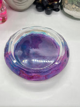 Load image into Gallery viewer, Blue/Purple Swirl Large Crystal Dish