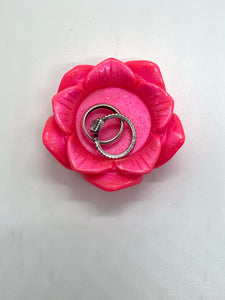 Hot Pink Mini Ring Dish