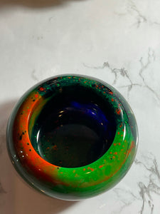 Neon Trippy Trinket Jar