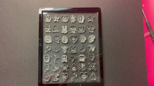 42 Piece Halloween Mini Bits Silicone Mold