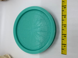 Compass Crystal Charging Plate  Silicone Mold
